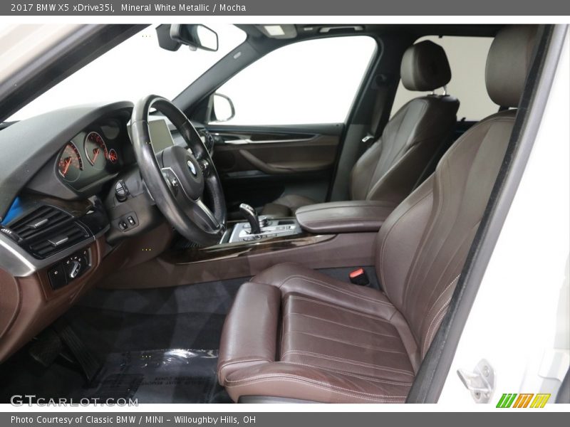 Mineral White Metallic / Mocha 2017 BMW X5 xDrive35i