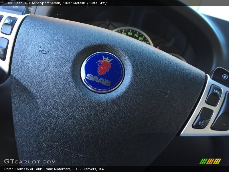 Silver Metallic / Slate Gray 2006 Saab 9-3 Aero Sport Sedan