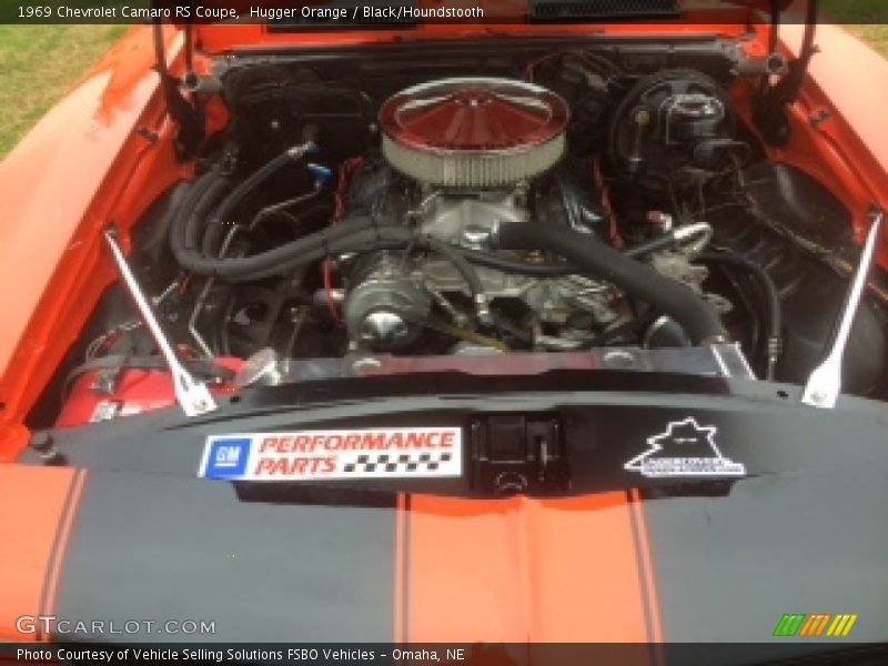 Hugger Orange / Black/Houndstooth 1969 Chevrolet Camaro RS Coupe