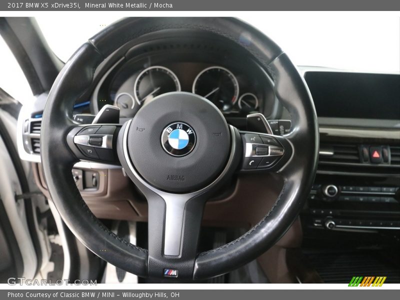 Mineral White Metallic / Mocha 2017 BMW X5 xDrive35i