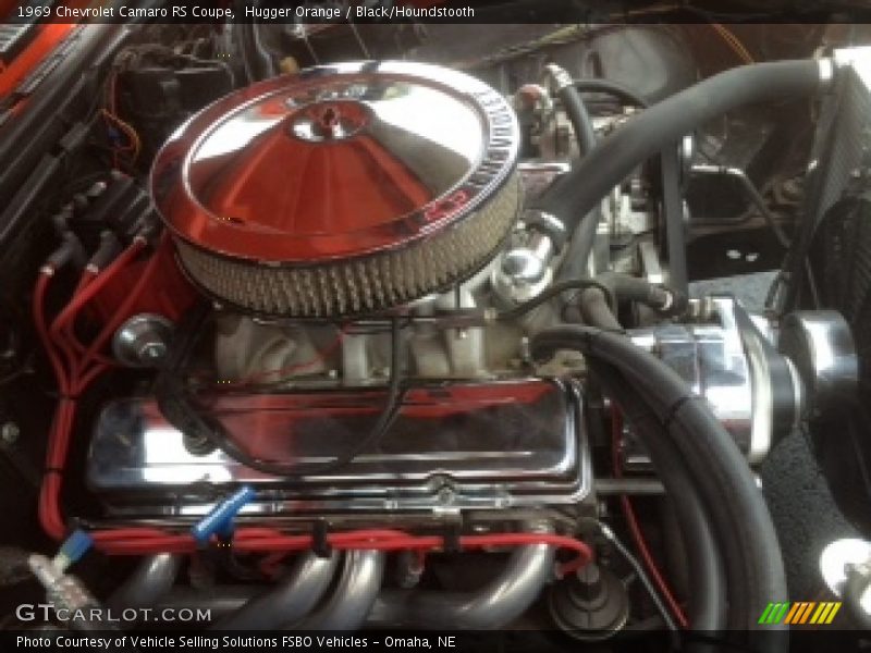 Hugger Orange / Black/Houndstooth 1969 Chevrolet Camaro RS Coupe