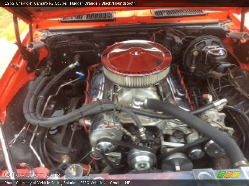 Hugger Orange / Black/Houndstooth 1969 Chevrolet Camaro RS Coupe