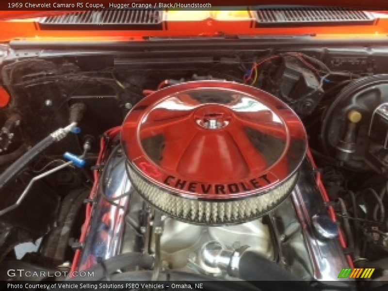 Hugger Orange / Black/Houndstooth 1969 Chevrolet Camaro RS Coupe