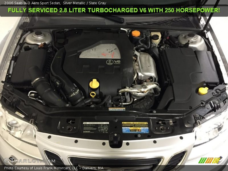 Silver Metallic / Slate Gray 2006 Saab 9-3 Aero Sport Sedan
