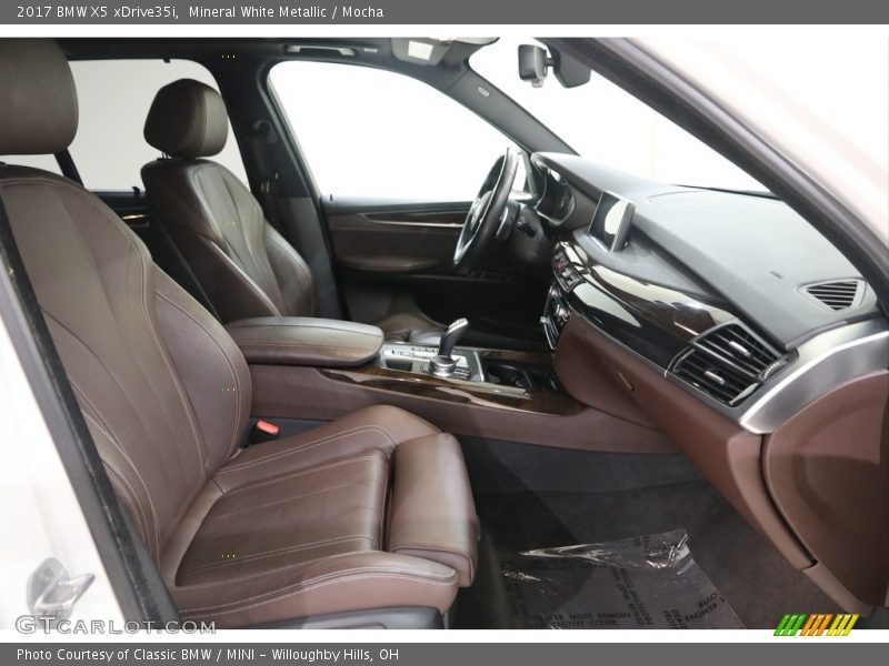 Mineral White Metallic / Mocha 2017 BMW X5 xDrive35i