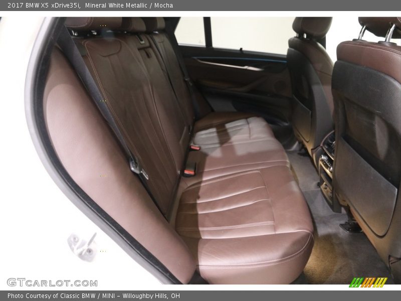 Mineral White Metallic / Mocha 2017 BMW X5 xDrive35i