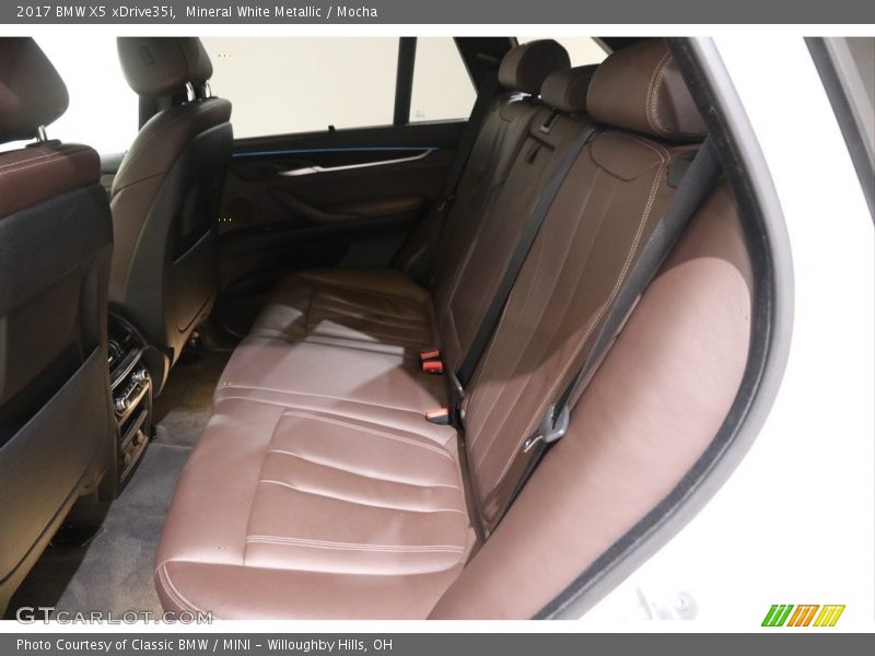 Mineral White Metallic / Mocha 2017 BMW X5 xDrive35i