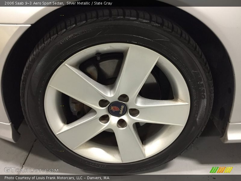 Silver Metallic / Slate Gray 2006 Saab 9-3 Aero Sport Sedan