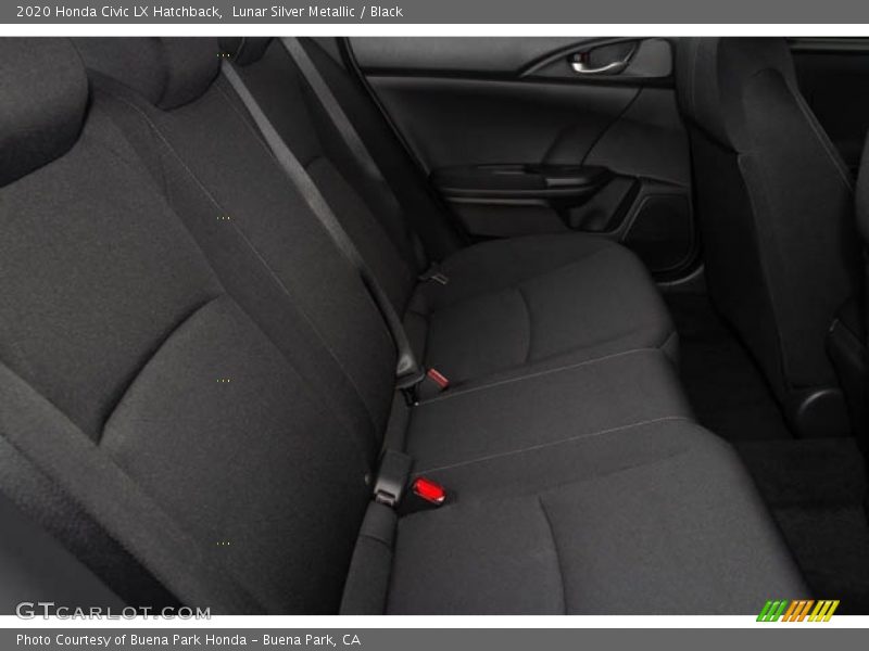 Lunar Silver Metallic / Black 2020 Honda Civic LX Hatchback