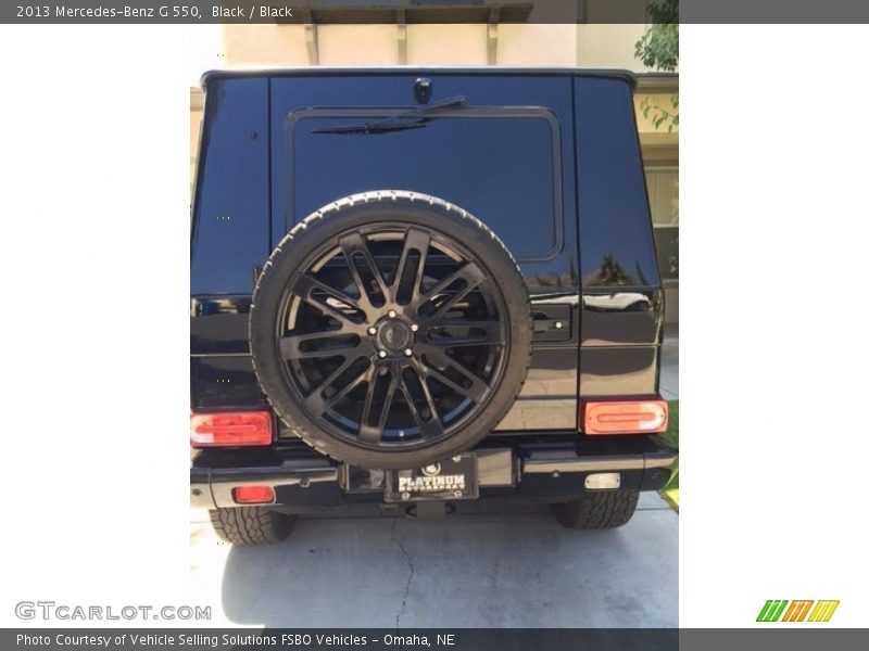 Black / Black 2013 Mercedes-Benz G 550
