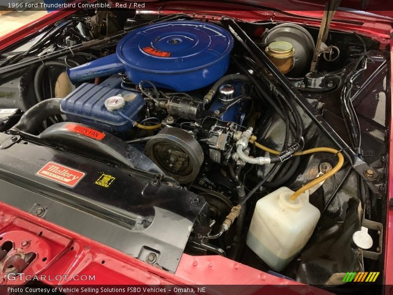 Red / Red 1966 Ford Thunderbird Convertible