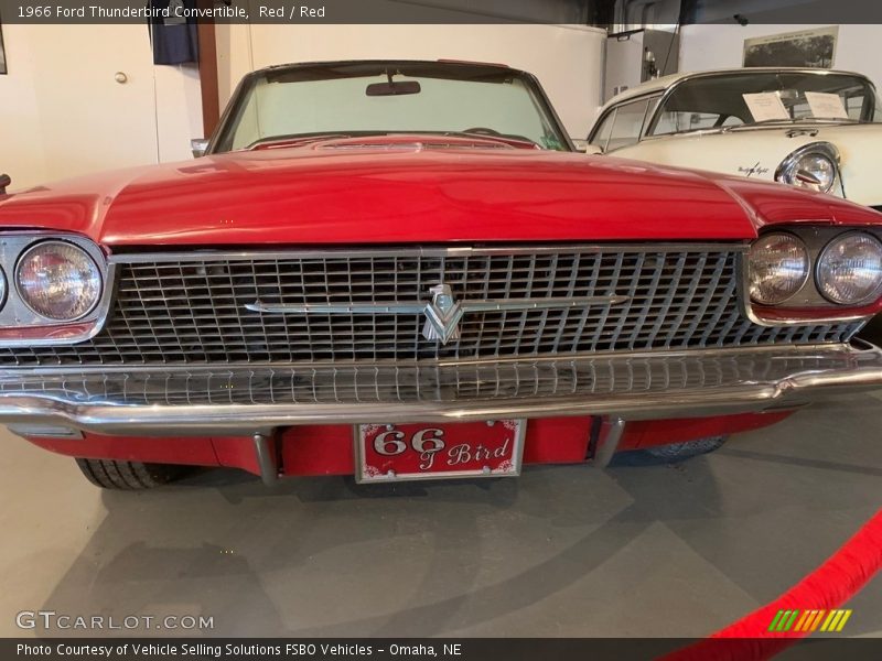 Red / Red 1966 Ford Thunderbird Convertible