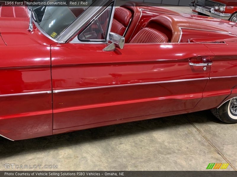 Red / Red 1966 Ford Thunderbird Convertible