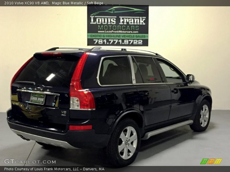 Magic Blue Metallic / Soft Beige 2010 Volvo XC90 V8 AWD