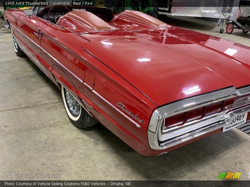 Red / Red 1966 Ford Thunderbird Convertible