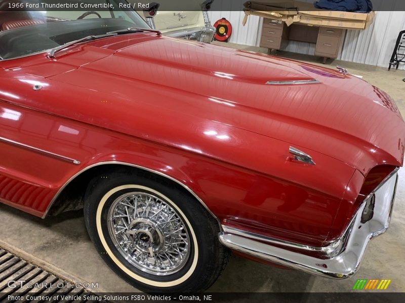 Red / Red 1966 Ford Thunderbird Convertible