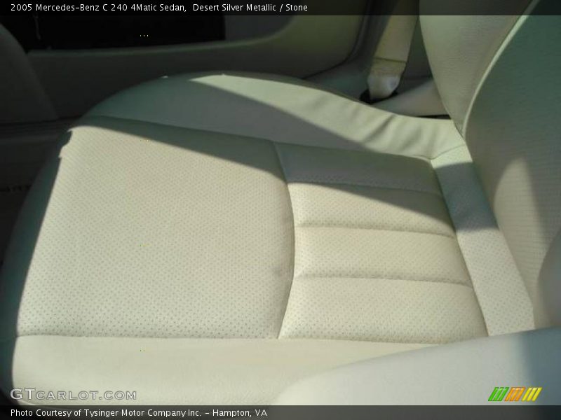 Desert Silver Metallic / Stone 2005 Mercedes-Benz C 240 4Matic Sedan