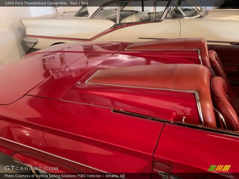Red / Red 1966 Ford Thunderbird Convertible