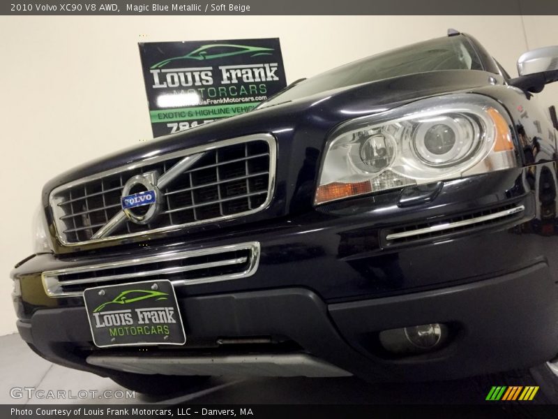 Magic Blue Metallic / Soft Beige 2010 Volvo XC90 V8 AWD