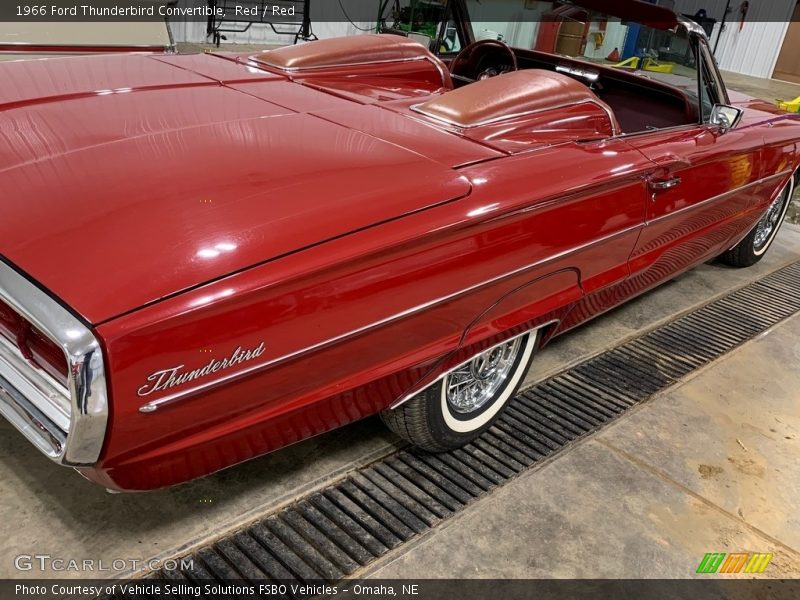 Red / Red 1966 Ford Thunderbird Convertible