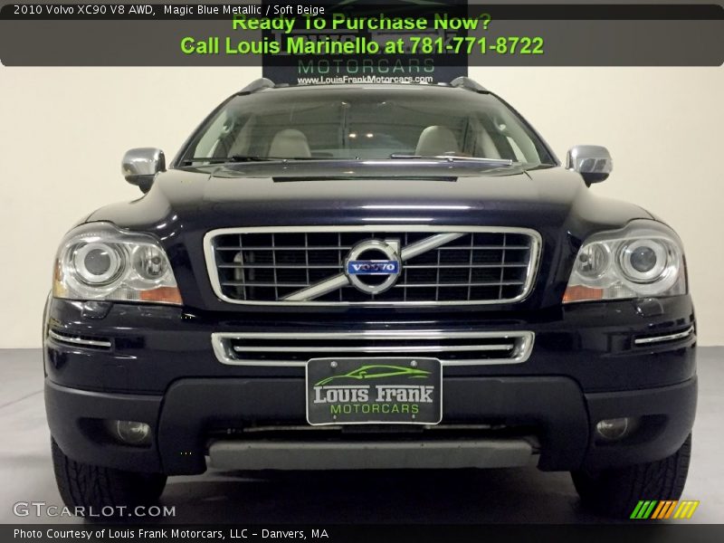 Magic Blue Metallic / Soft Beige 2010 Volvo XC90 V8 AWD