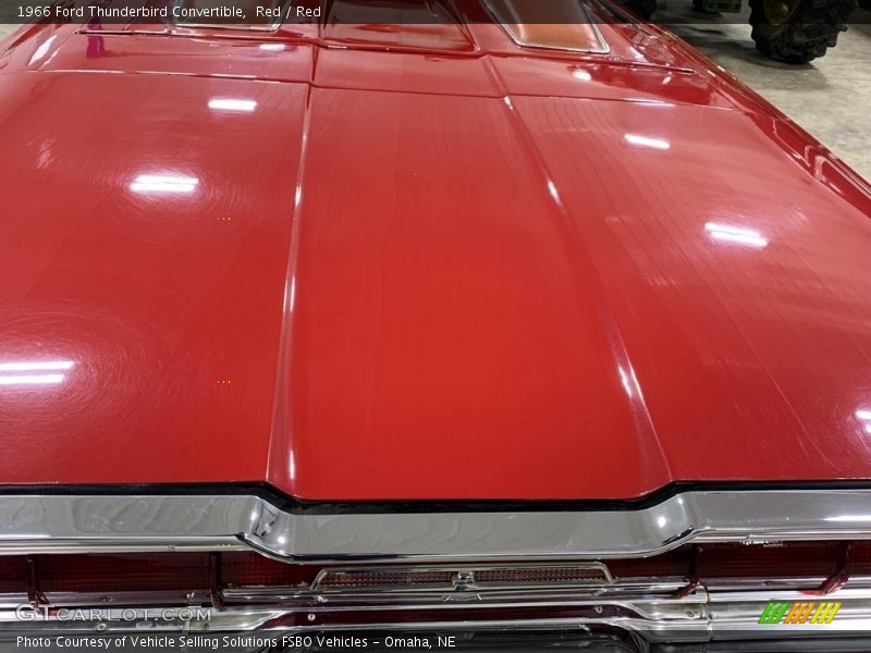 Red / Red 1966 Ford Thunderbird Convertible