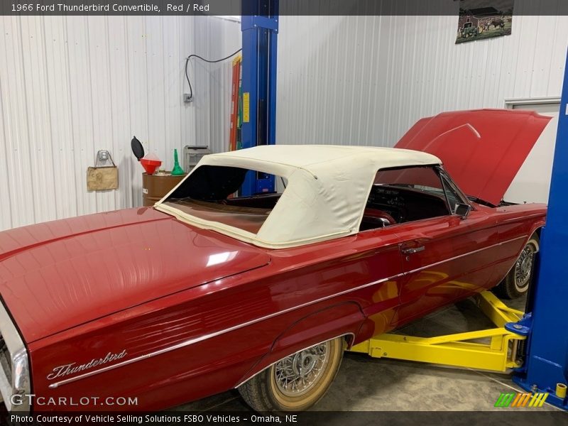Red / Red 1966 Ford Thunderbird Convertible