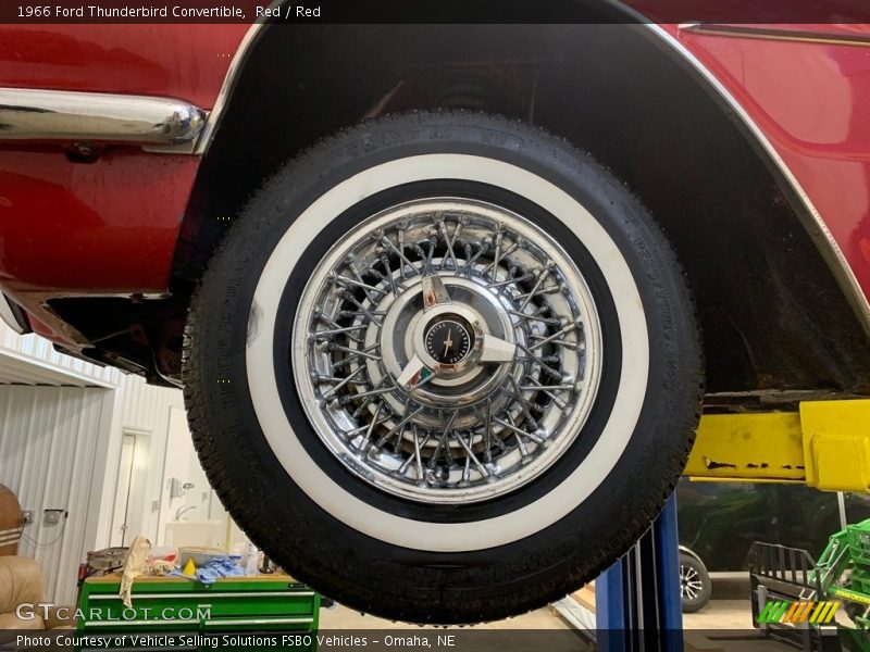 Red / Red 1966 Ford Thunderbird Convertible