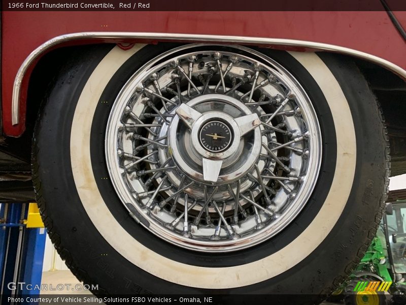 Red / Red 1966 Ford Thunderbird Convertible