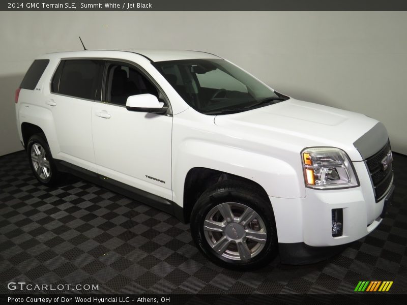Summit White / Jet Black 2014 GMC Terrain SLE