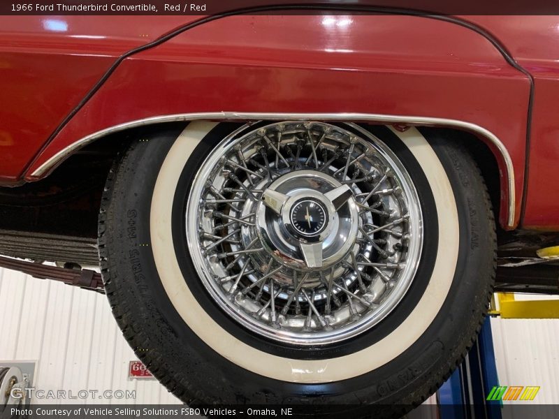 Red / Red 1966 Ford Thunderbird Convertible