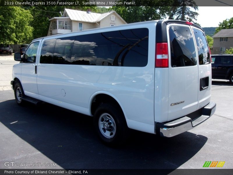 Summit White / Medium Pewter 2019 Chevrolet Express 3500 Passenger LT