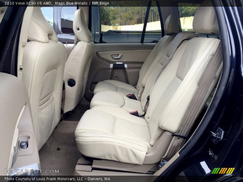 Rear Seat of 2010 XC90 V8 AWD