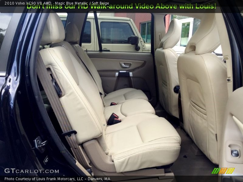 Magic Blue Metallic / Soft Beige 2010 Volvo XC90 V8 AWD