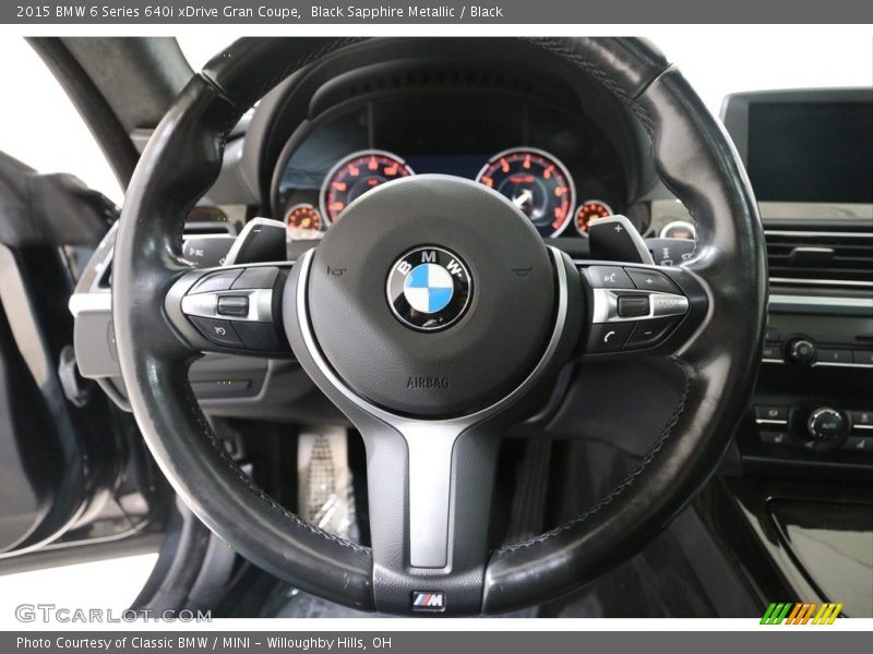  2015 6 Series 640i xDrive Gran Coupe Steering Wheel