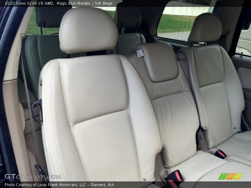 Rear Seat of 2010 XC90 V8 AWD