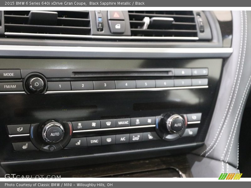 Controls of 2015 6 Series 640i xDrive Gran Coupe