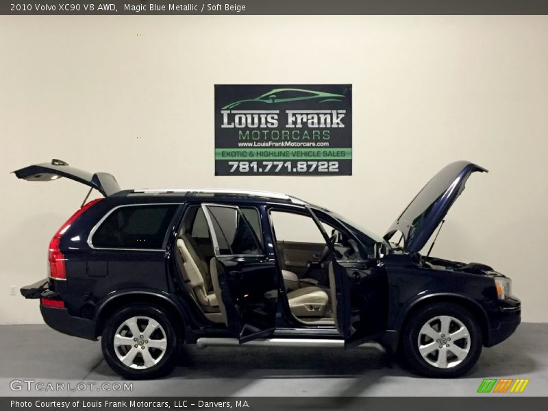 Magic Blue Metallic / Soft Beige 2010 Volvo XC90 V8 AWD