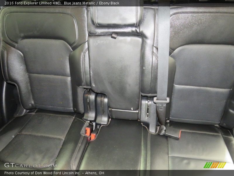Blue Jeans Metallic / Ebony Black 2016 Ford Explorer Limited 4WD