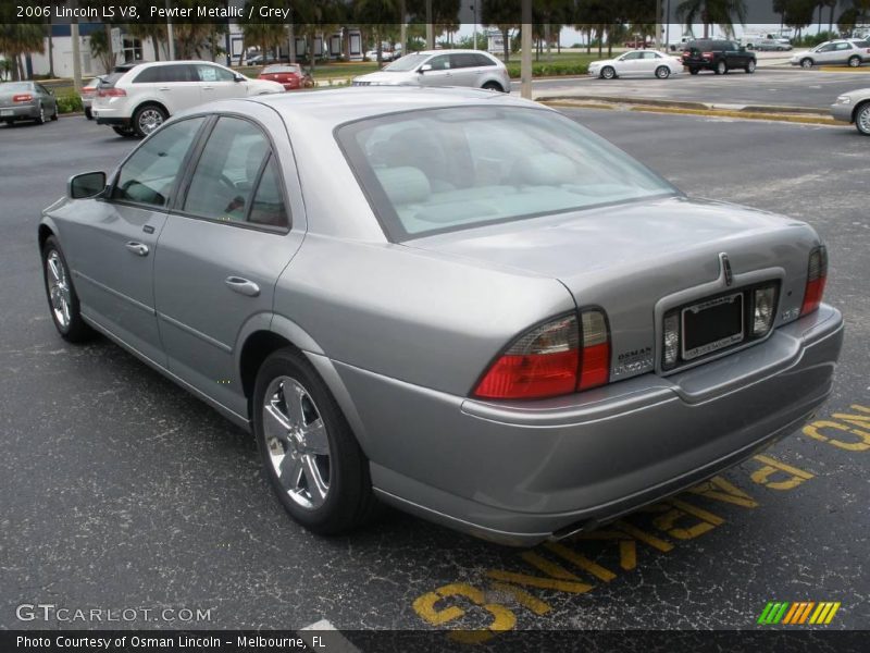 Pewter Metallic / Grey 2006 Lincoln LS V8