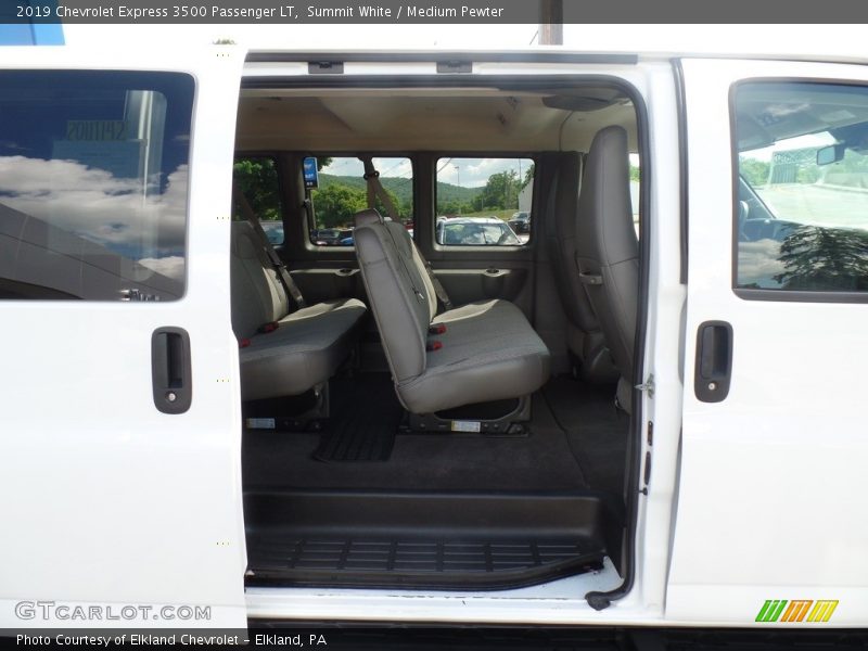 Summit White / Medium Pewter 2019 Chevrolet Express 3500 Passenger LT