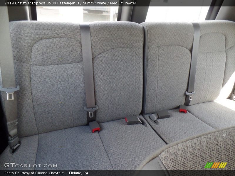 Summit White / Medium Pewter 2019 Chevrolet Express 3500 Passenger LT
