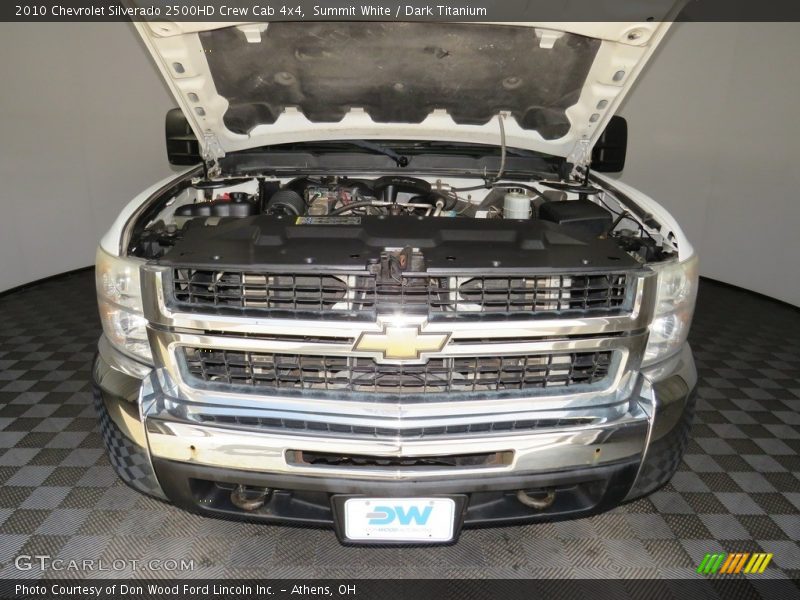 Summit White / Dark Titanium 2010 Chevrolet Silverado 2500HD Crew Cab 4x4