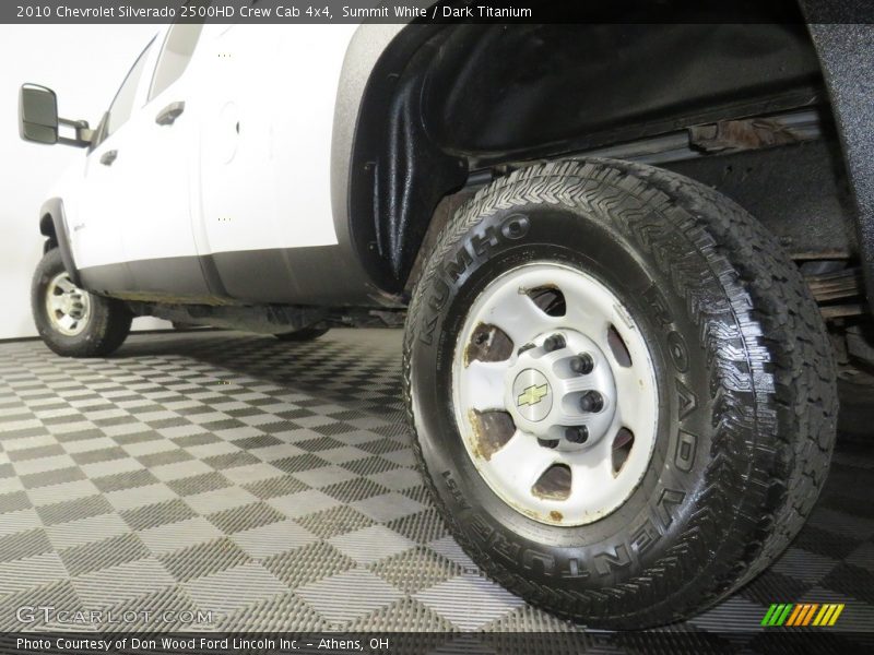 Summit White / Dark Titanium 2010 Chevrolet Silverado 2500HD Crew Cab 4x4