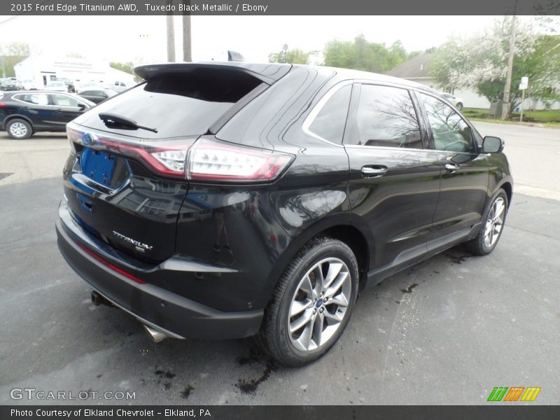  2015 Edge Titanium AWD Tuxedo Black Metallic