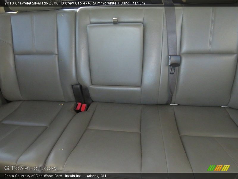 Summit White / Dark Titanium 2010 Chevrolet Silverado 2500HD Crew Cab 4x4