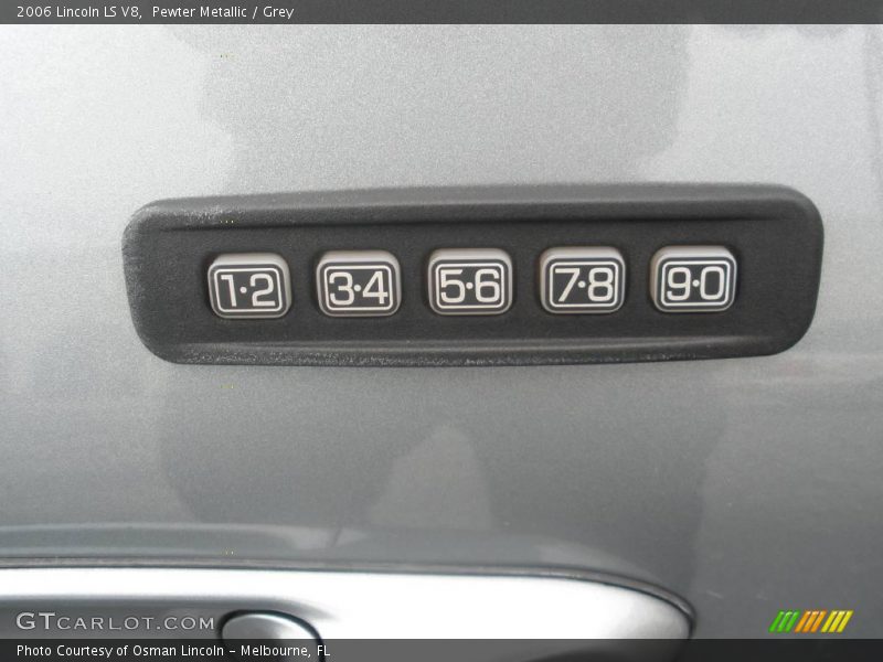Pewter Metallic / Grey 2006 Lincoln LS V8
