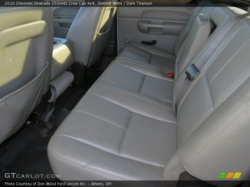 Summit White / Dark Titanium 2010 Chevrolet Silverado 2500HD Crew Cab 4x4