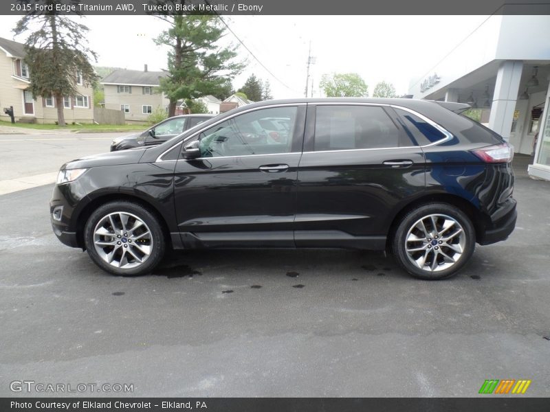  2015 Edge Titanium AWD Tuxedo Black Metallic
