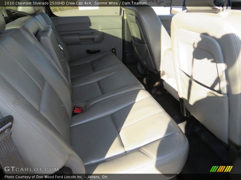 Summit White / Dark Titanium 2010 Chevrolet Silverado 2500HD Crew Cab 4x4